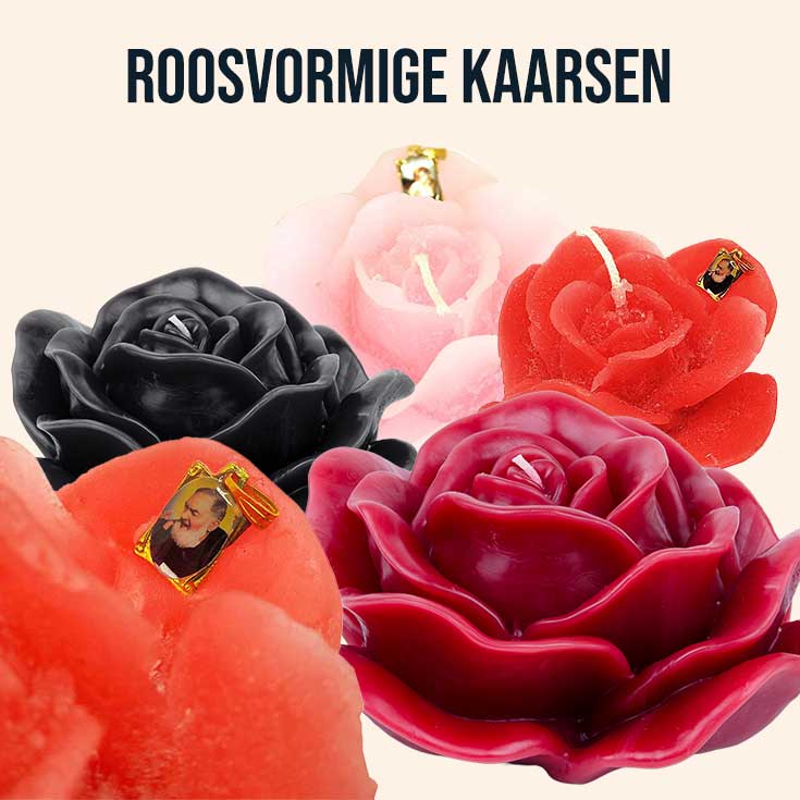 Roosvormige Kaarsen
